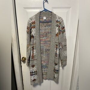Anthropologie - northern angel  Women's Cardigan with a tribal pattern